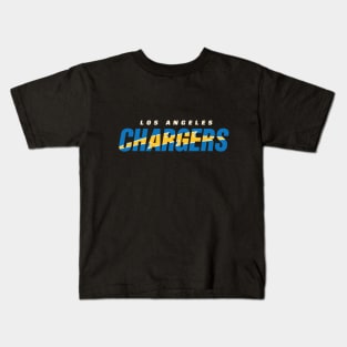 Los Angeles Chargers 5 by Buck Tee Original Design Kids T-Shirt